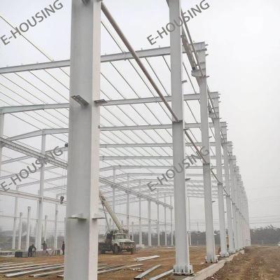 China Modern Steel Structure Building Warehouse / Modern Workshop / Office Construction for sale