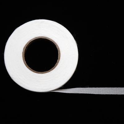 China Zhejiang baoshen adhesive Hemming Tape Fabric Adhesive Tape Fuse Hot Melt Web Iron-on Tape for sale