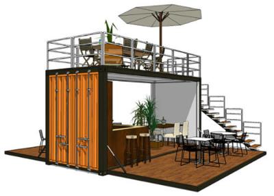 China Topshaw AU Modern Design Shipping Container Coffee Shop Container Bar for sale for sale