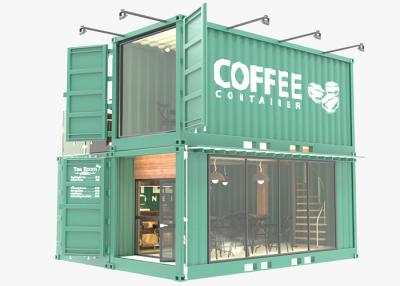 China Topshaw Customized Design Container Mobile Restaurant Container Cafe Design for sale