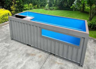 China Topshaw Prefab House Design Container Structure Shipping Container Swimming Pool for sale for sale