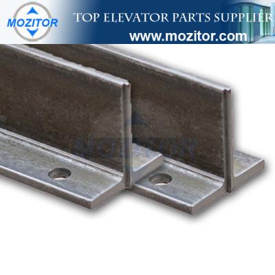 China T45/A cold drawn guide rail|guides for elevators|T45/A elevator counterweight guide rail for sale