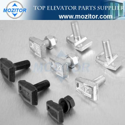 China Elevator Guide Rail Elevator Spare Parts|Guide Rail Clip For Elevator Guide Rail|T Rail Clip Type T1,T2,T3,T4,T5 for sale