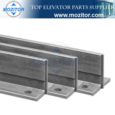 China small elevator|elevator spare parts|hauer elevator parts guide rail cold drawn guide rail T70/A for sale