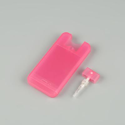 China Non-refillable Credit Card Spray Bottle 20ml Sorting Box Spray Credit Card Perfume Spray for sale