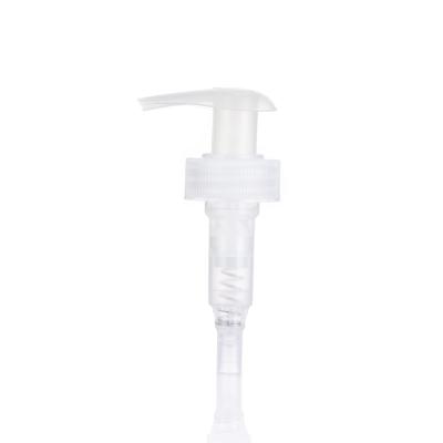 China Non Puddle Replacement Pump For Soap Dispenser Cosmetic Clear Lotion Pump Plastic Bottle Dispenser for sale