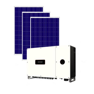 China Sunways Solar Inverter 50kw 100kw 3 Phase Inverter 1015*770*440mm for sale