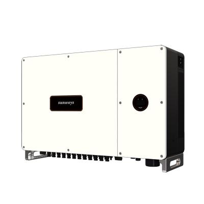 China Sunways 60kw Grid Tie Inverter Running For Solar Power System 102*77*45CM for sale