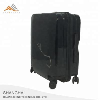 China Fashion Style Suitcase Cover for 210D Polyester and Sponge Printing Hand Spinner TSA Cash Trolley Lock ABS Wheeled Unisex Top and Side Variety for sale