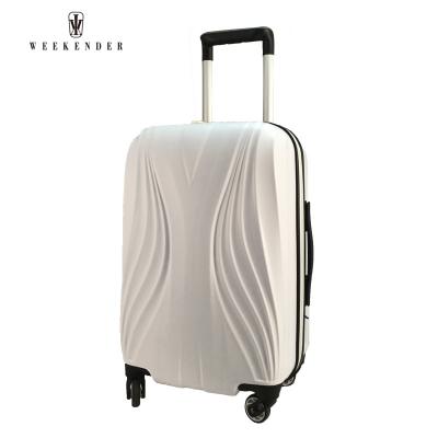 China Lightweight ABS Aluminum Frame Business ABS Trolley Case Trolley Luggage Sets for sale