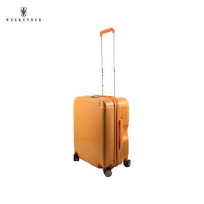 China Reasonably Priced Trolley Suitcase Bag Luggage Bag Set ABS or Polycarbonate Waterproof Travel Vintage Weekender 210D Polyester and Sponge TSA Lock for sale