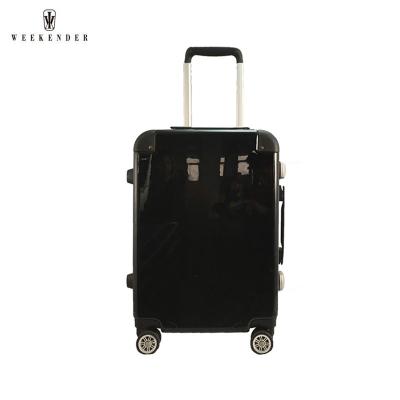 China Small ABS Travel Land Ride On Suitcase With Drawers Men Spinner Customized TSA Lock ABS Polyester And Sponge Top And Side 210D Weekender for sale