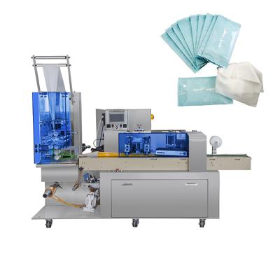 China JBK-260 Full Automatic Hotels Wet Wipes Tissue Pouch Making Machine for sale