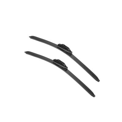 China Natural Rubber/Silicone Automotive Silent Boneless Universal Wiper Clip Multifunctional Interchangeable Wiper Blade for sale