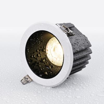 China Modern LED 10W COB Bathroom Ceiling 12W Spot Light For Hotel Project Recessed IP65 Waterproof Downlight for sale