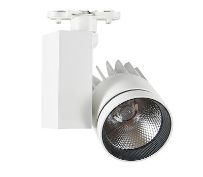 China Large Size Design LED Track Light Premium Modern COB 25/35/50W Projector Ceiling Lamp Indoor Lighting for sale