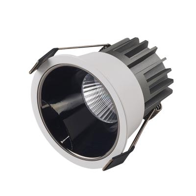 China Modern Commercial Spot LED Down Light 9W Wall Washer Anti-Glare COB Downlight IP44 Recessed Spotlights for sale