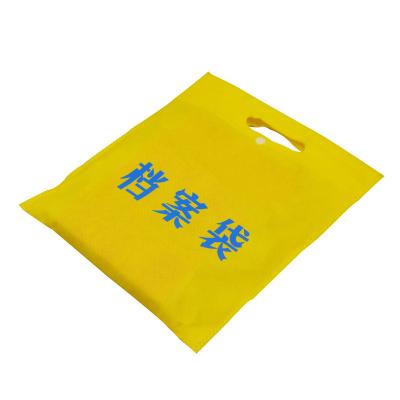 China Eco - Friendly Custom D Cut Non Woven Convenient Non Woven Bag Information Storage Bag for sale