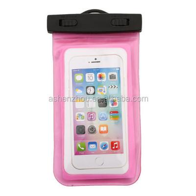 China Good Price Phone Pouch Water Proof Waterproof Custom Cell Phone PVC Plastic Bags for sale