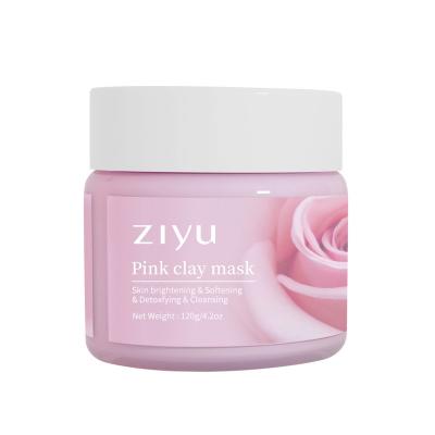 China Rich Organic Minerals Pink Clay Moisturizer Protective Mask for sale