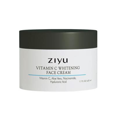 China Vitamin C Anti Aging Whitening Moisturizer Face Cream Helps Improve Overall Texture And Provide Long-Lasting Hydration for sale