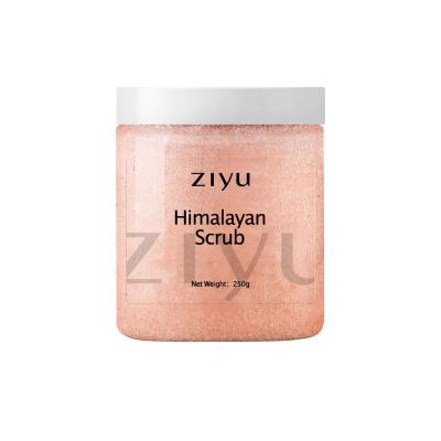 China Exfoliator Naturals Himalayan Salt Body Scrub for Acne, Cellulite, Deep Cleansing, Scars, Wrinkles, Exfoliate and Moisturize Skin for sale