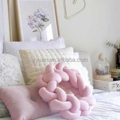 China NEW FASHION Anti-Decubitus AROUND Braid Yarn Knitted Knot Ball Plush Tile - Home Office Sofa Decor for sale