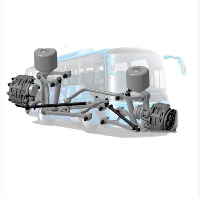 China 10~11m directly supply suspension assembly control double mtb bottom YUTONG air suspension system floor bus axles for sale