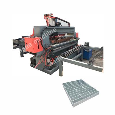 China Garment Shops Steel Grid Making Machine With Steel Grating Slitter for sale