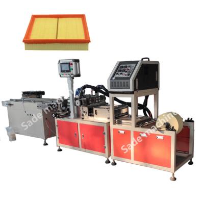 China Car Hot Air Filter Car Filter Sale Rotary Pleating Machine-Machine for sale