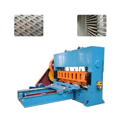 China Building Material Shops Expanded Metal Mesh Machine Aluminum Expanded Metal Machine for sale