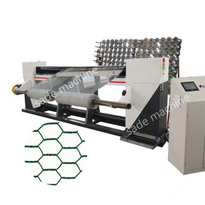 China Building Material Shops Hexagonal Wire Mesh Machine For Make SS Chicken Hex Wire Mesh Making Machinery for sale