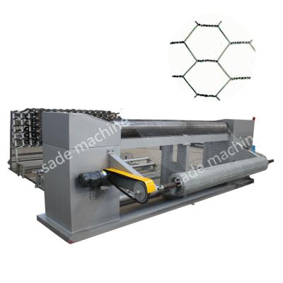 China Building Material Stores Automatic Hexagonal Wire Mesh Machine For Chicken Cage Mesh for sale