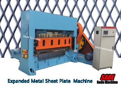 China High Speed ​​Accuracy Press Galvanized Diamond Pattern Expanded Sheet Metal Making Machine for sale