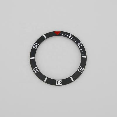 China 2021 Under 12H SKX007 38mm Popular Ceramic Red Slope Matte Black Ceramic Bezel Insert for sale