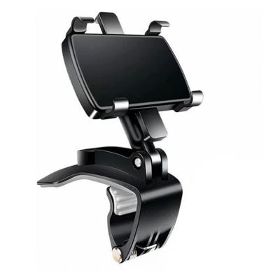 China Adjustable 360 Degree Car Cell Phone Stand Clip Mount holder Dashboard Mobile Phone Holder For Car Universal for sale