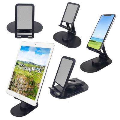 China Adjustable Adjustable Desk Mobile Phone Holder 360 Degree Rotating Smartphone Holder Desktop Phone Stand for sale