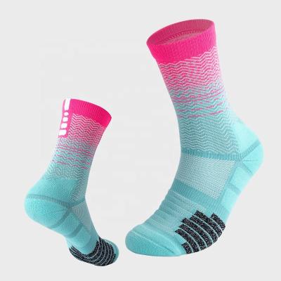 China 2021 Adult Antibacterial Elite Towel Bottom Thickened Basketball Socks Long Tube Sports Socks Accept Custom Logo for sale