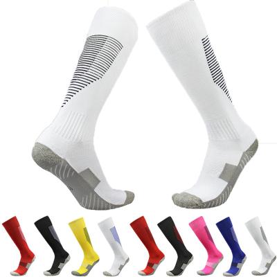 China High Quality Thickened Towel Men's Hot Sale Football Socks Breathable Sports Knee High Marathon Socks For Kids for sale