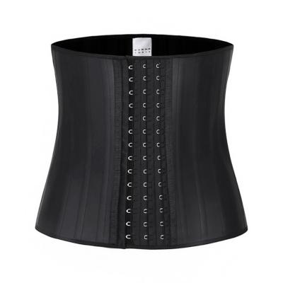 China Latex Waist Trainer For Women Corset Cincher Body Shaper Belt Trimmer With Steel Bone Supplement for sale