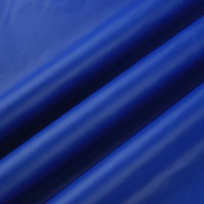 China Hot Selling Waterproof Fabric Polyester Taffeta Waterproof Coating Fabric For Garment Bag Lining for sale