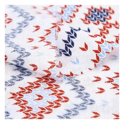 China Anti-Static Popular In Europe New Series Custom Printed Cotton Seersucker Pure Cotton Fabric for sale