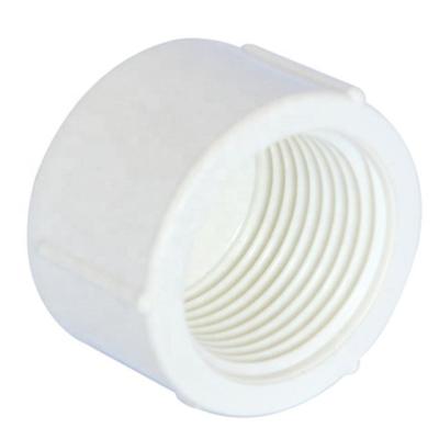 China Wholesale Water Raw Material BS PVC BS4346 Standard Female Threaded End Cap for sale