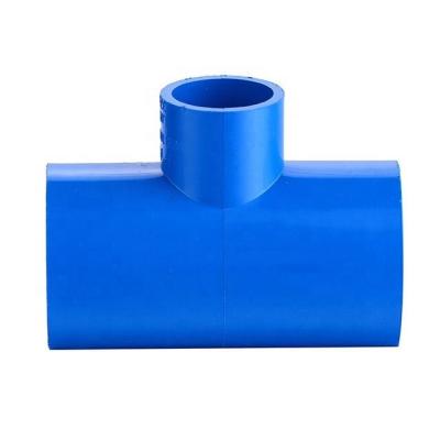 China Water PVC Adapting Reducing Tee PVC Water Pipe Fittings DN15-DN50 (Mm) for sale