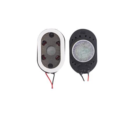 China Wireless 2023 high quality 24*15mm ultra thin oval speaker parts 8ohm 1w internal speaker for Drive Recorder for sale