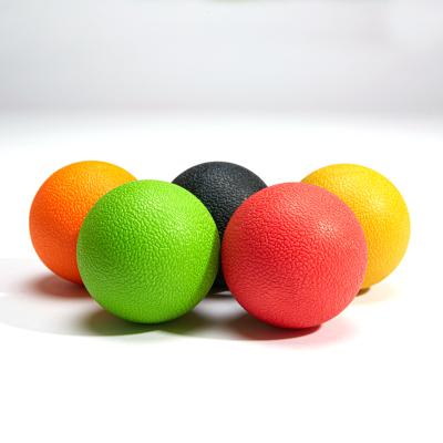 China Fitness Center Band Muscle Relax Single Yoga Massage Ball Fitness Peanut Ball for sale