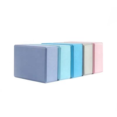 China Yoga Exercises Logo Yoga Block Foam Custom Customized High Quality Eva Foam Yoga Block for sale