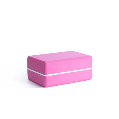 China Yoga Exercises EVA Foam Soft Non-Slip Eco Friendly Yoga Brick Surface Yoga Block for sale