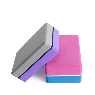 China Yoga Exercise Eva Foam Building Blocks For Yoga Pilates And Meditation Yoga Lightweight Block And Bricks for sale