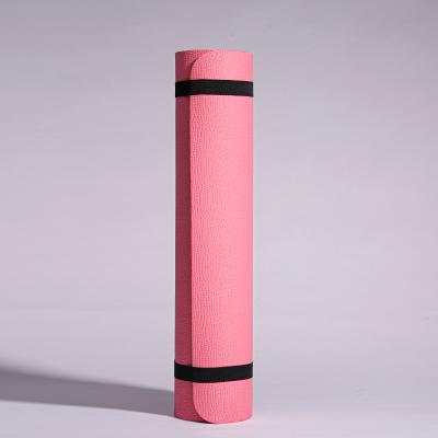 China Home Custom Gym 4-10mm Tape Manufacturer Custom Eco Friendly Tape Fitness Anti-Slip Yoga Mat for sale